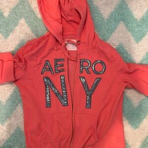 Aeropostale Women’s pink zipper jacket